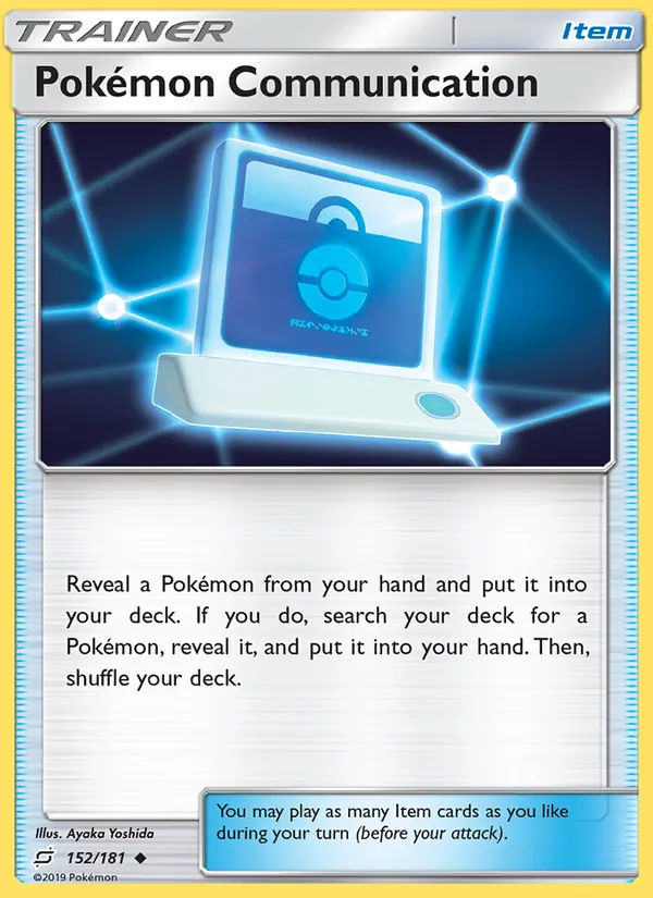 Pokémon Communication – Team Up 152
