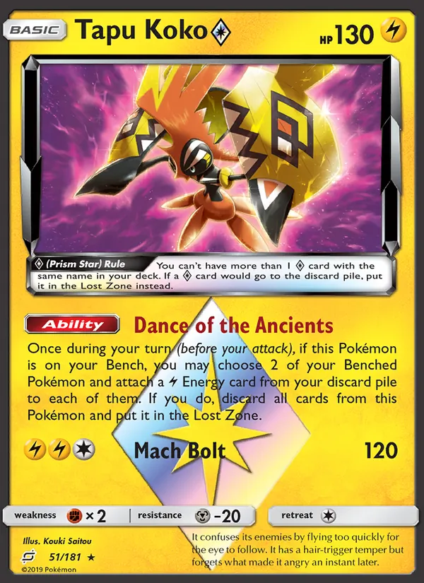 Tapu Koko ◇ – Team Up 51