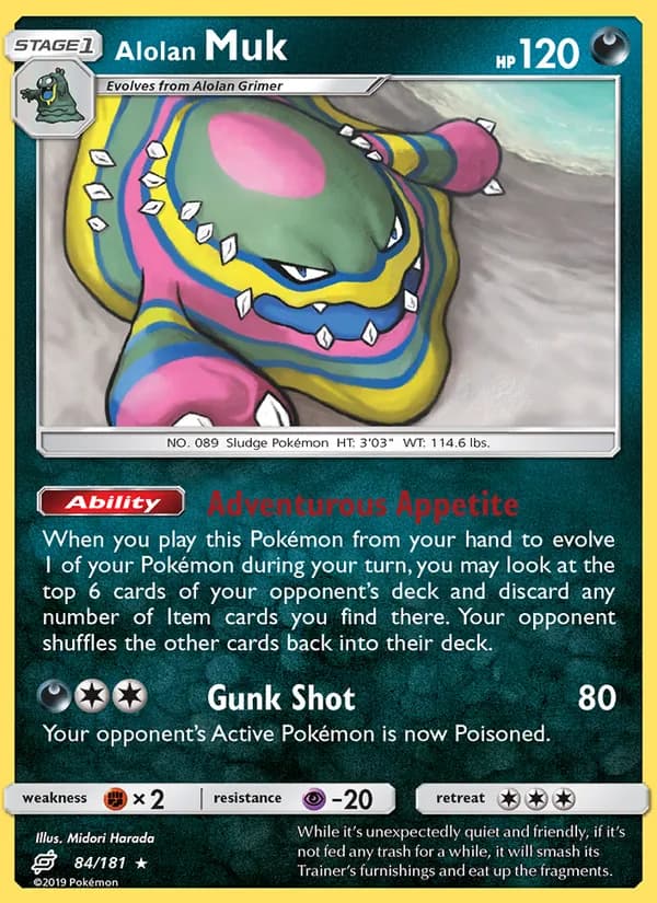 Alolan Muk – Team Up 84
