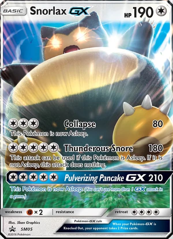 Snorlax GX – SM Black Star Promos SM05