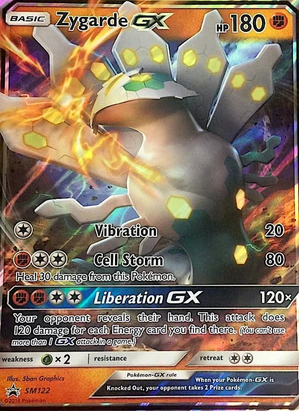 Zygarde GX – SM Black Star Promos SM122
