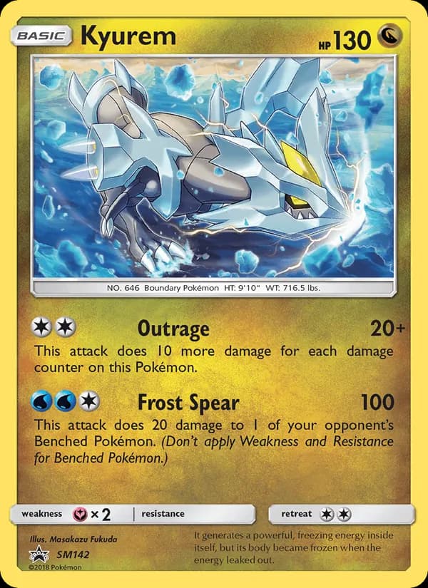 Kyurem – SM Black Star Promos SM142
