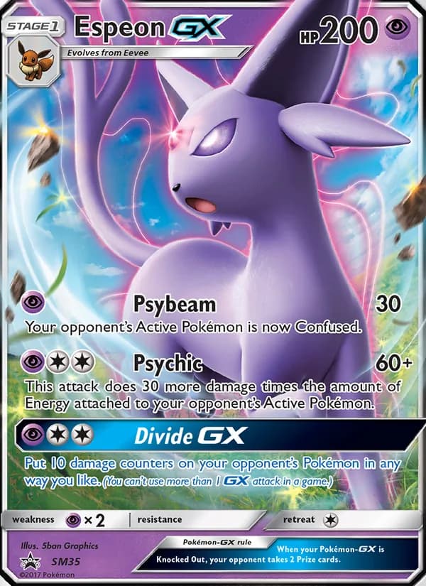 Espeon GX – SM Black Star Promos SM35