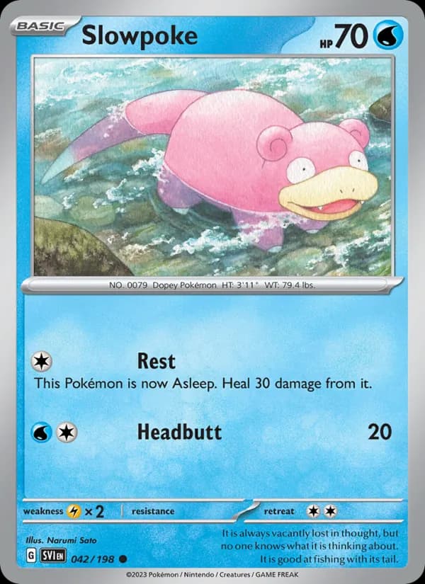 Slowpoke – Scarlet & Violet 042