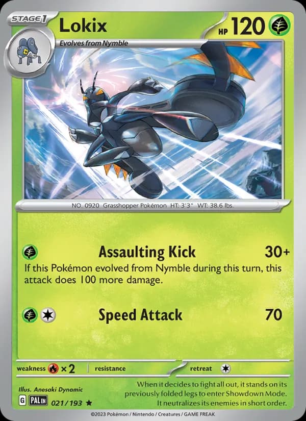Lokix – Paldea Evolved 021