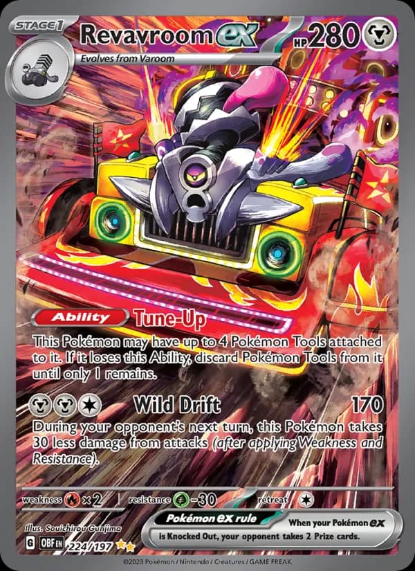 Revavroom ex – Obsidian Flames 224