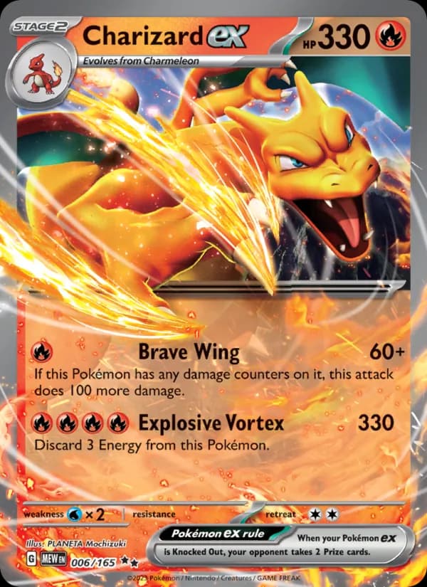 Charizard ex – 151 006