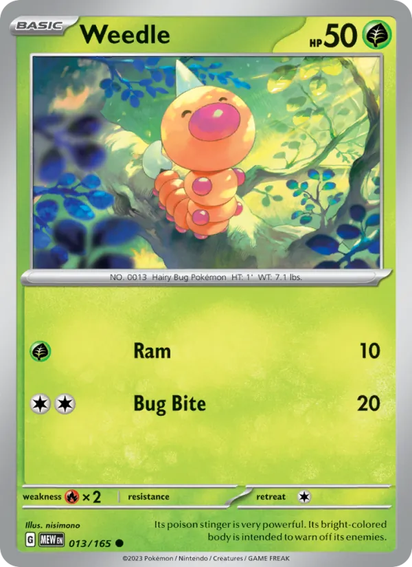 Weedle – 151 013