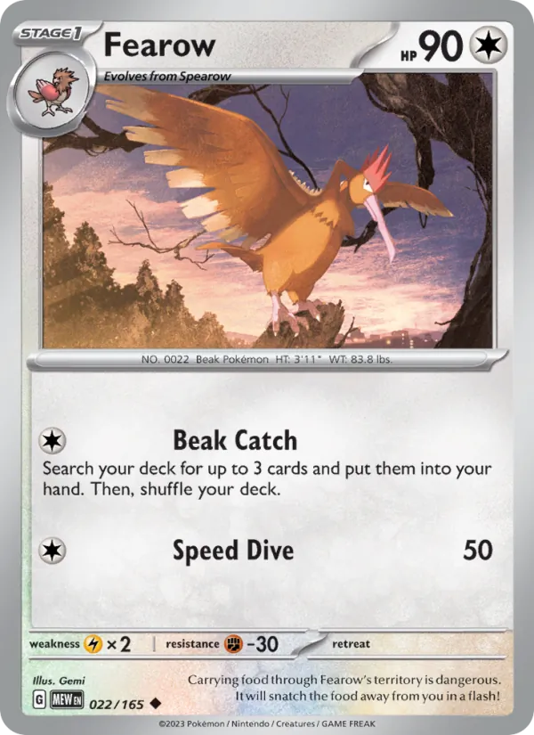 Fearow – 151 022