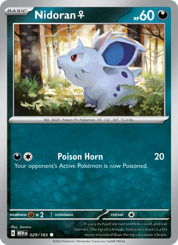 Nidoran♀ – 151 029