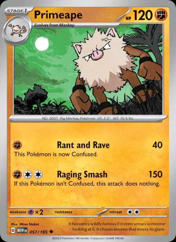 Primeape – 151 057