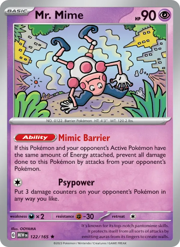 Mr. Mime – 151 122