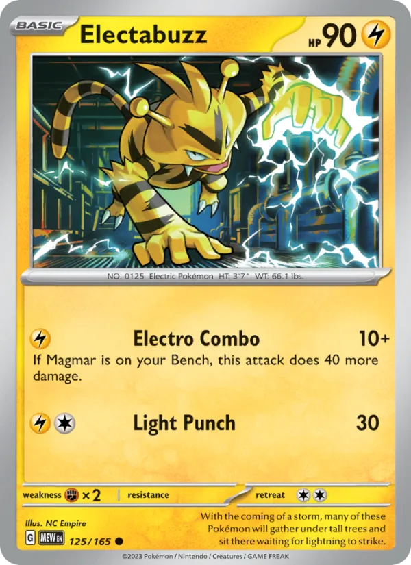 Electabuzz – 151 125