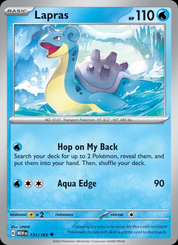 Lapras – 151 131