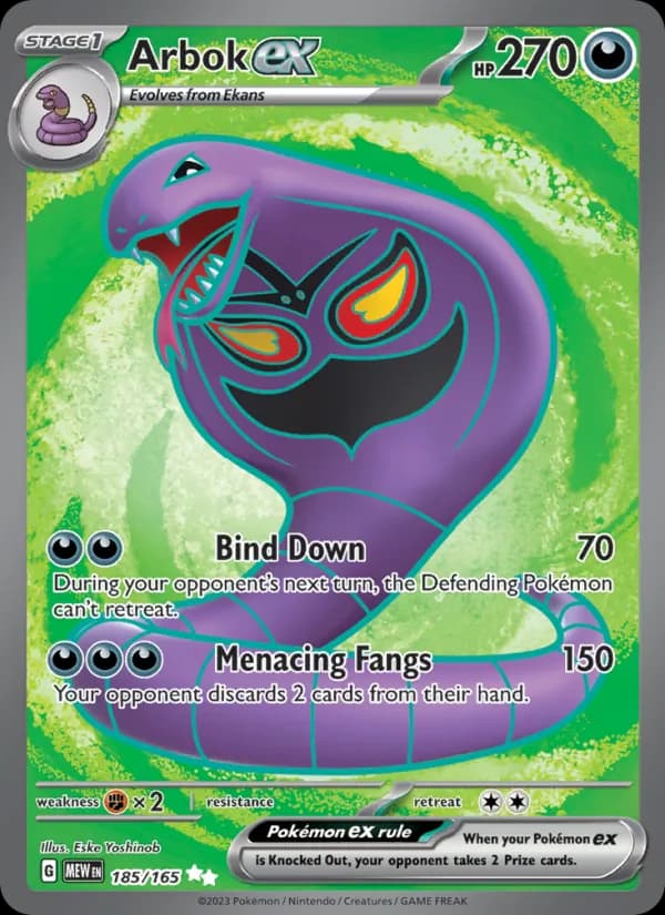Arbok ex – 151 185