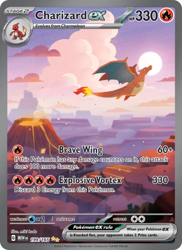 Charizard ex – 151 199