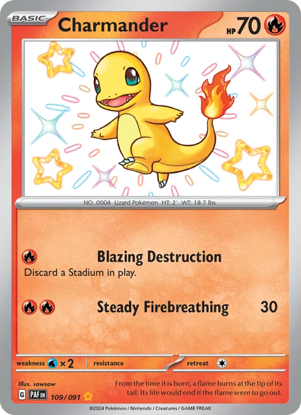 Charmander – Paldean Fates 109