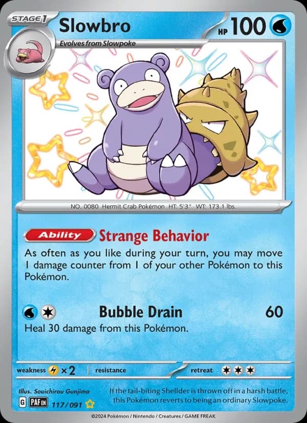 Slowbro – Paldean Fates 117