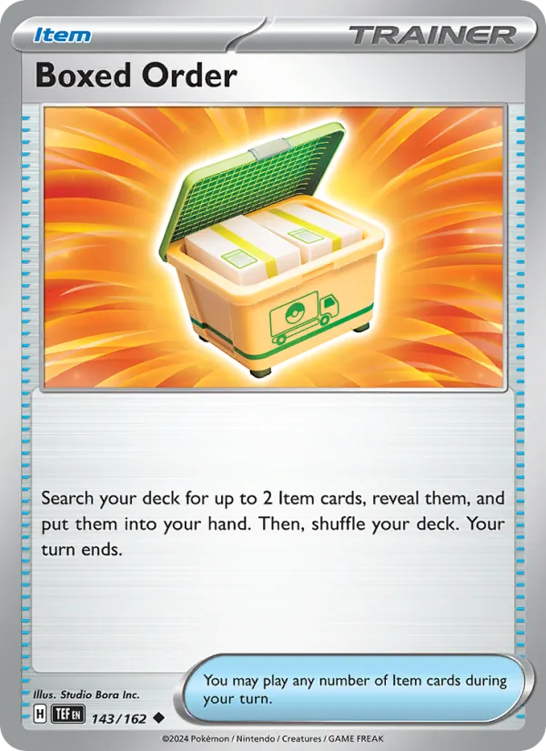 Boxed Order – Temporal Forces 143