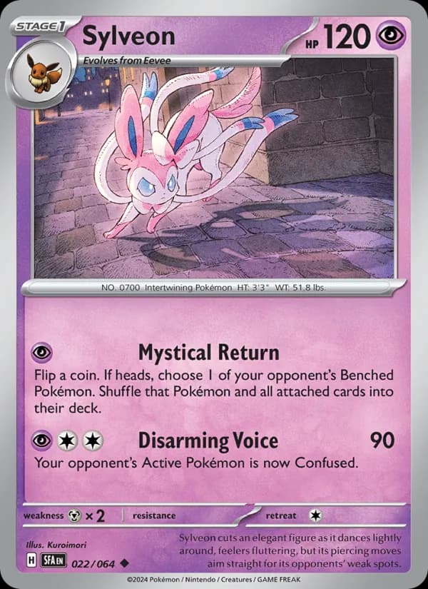 Sylveon – Shrouded Fable 022