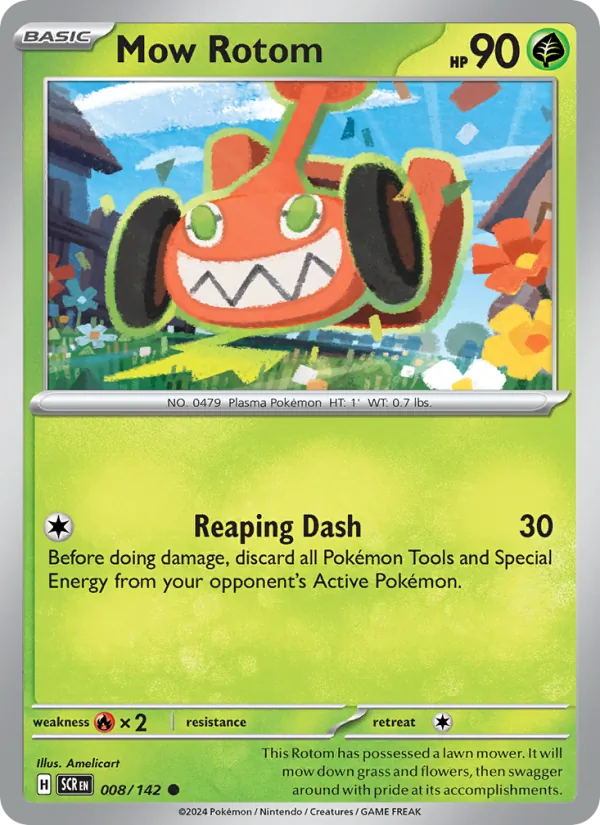 Mow Rotom – Stellar Crown 008
