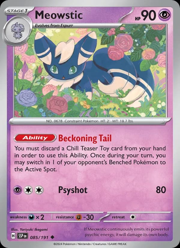 Meowstic – Surging Sparks 085
