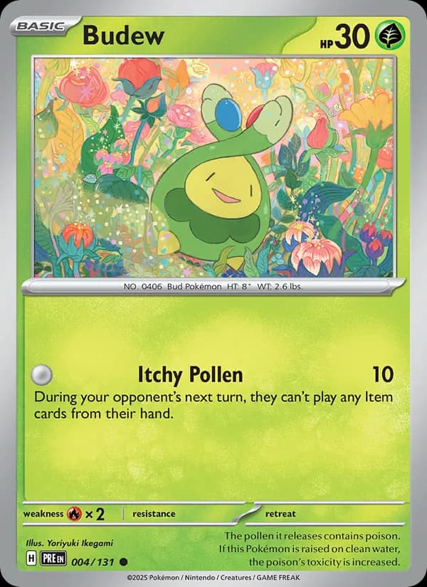 Budew – Prismatic Evolutions 004