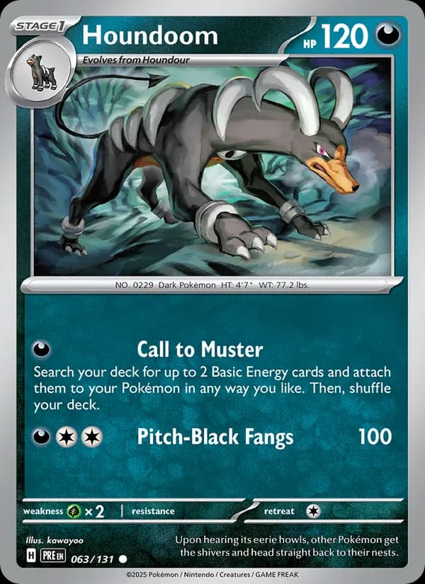 Houndoom – Prismatic Evolutions 063