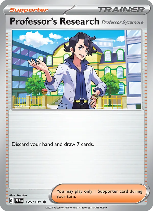 Professor's Research – Prismatic Evolutions 125