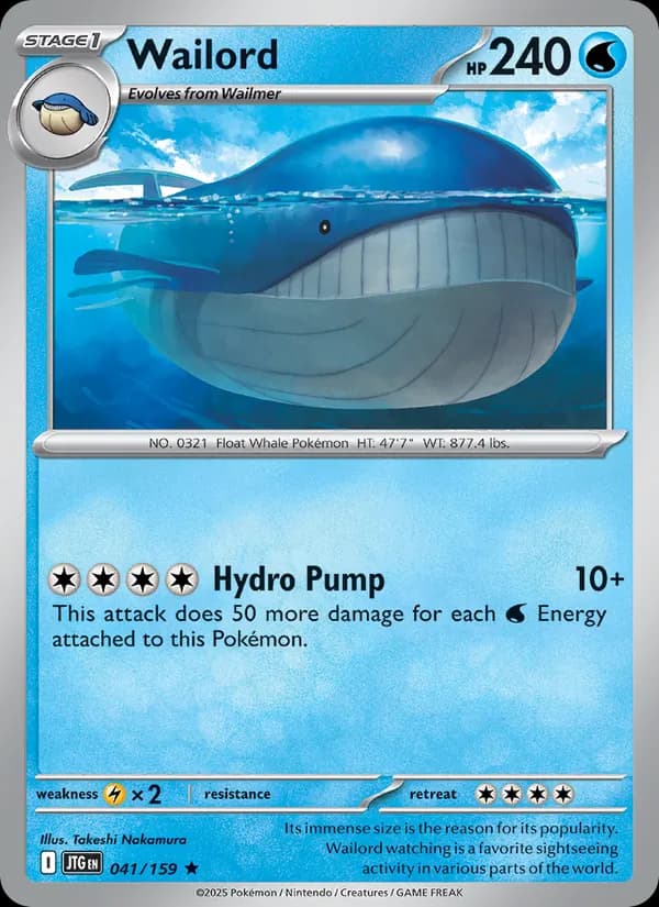 Wailord – Journey Together 041