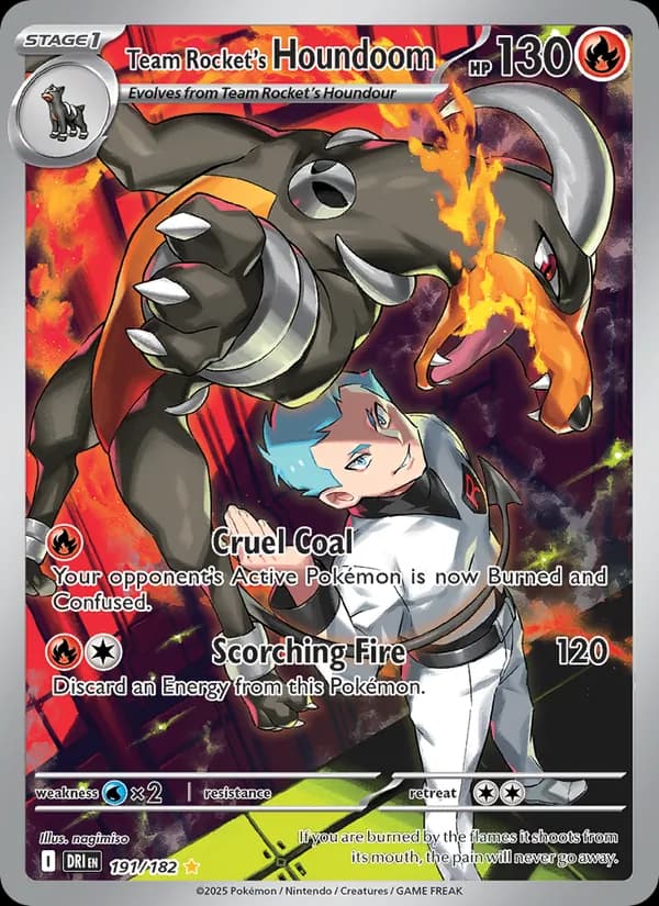 Team Rocket's Houndoom – Destined Rivals 191