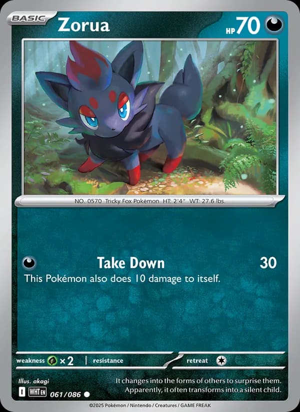 Zorua – White Flare 061
