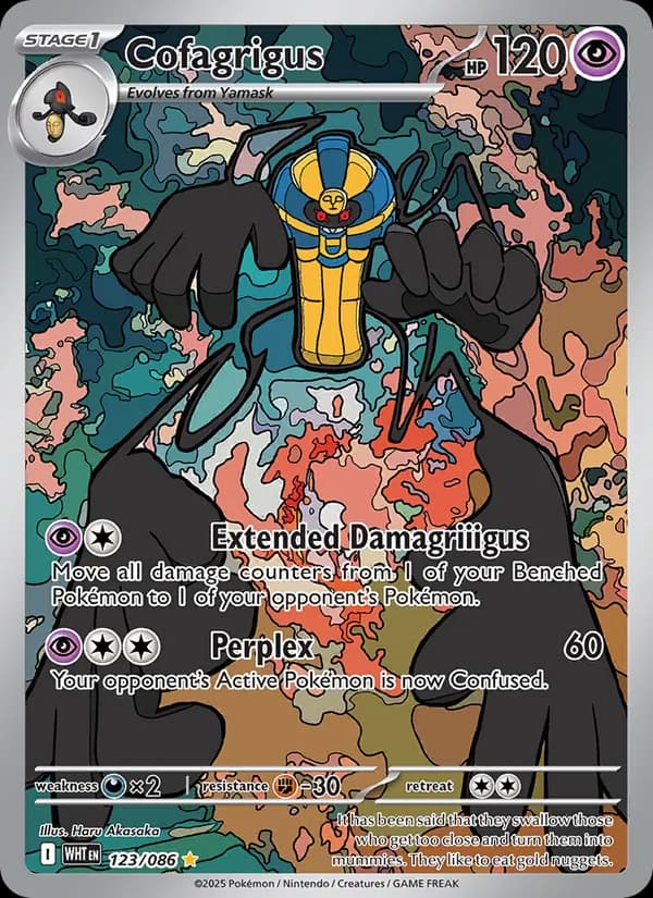 Cofagrigus – White Flare 123