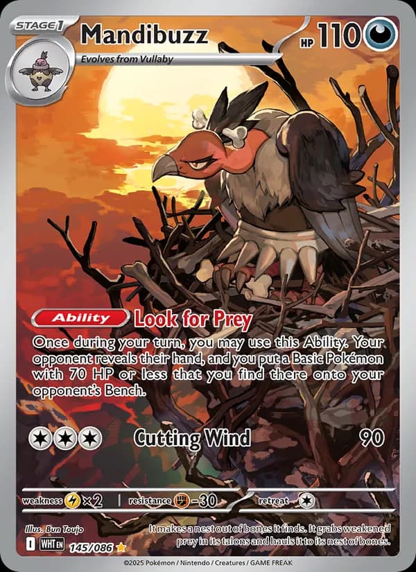 Mandibuzz – White Flare 145