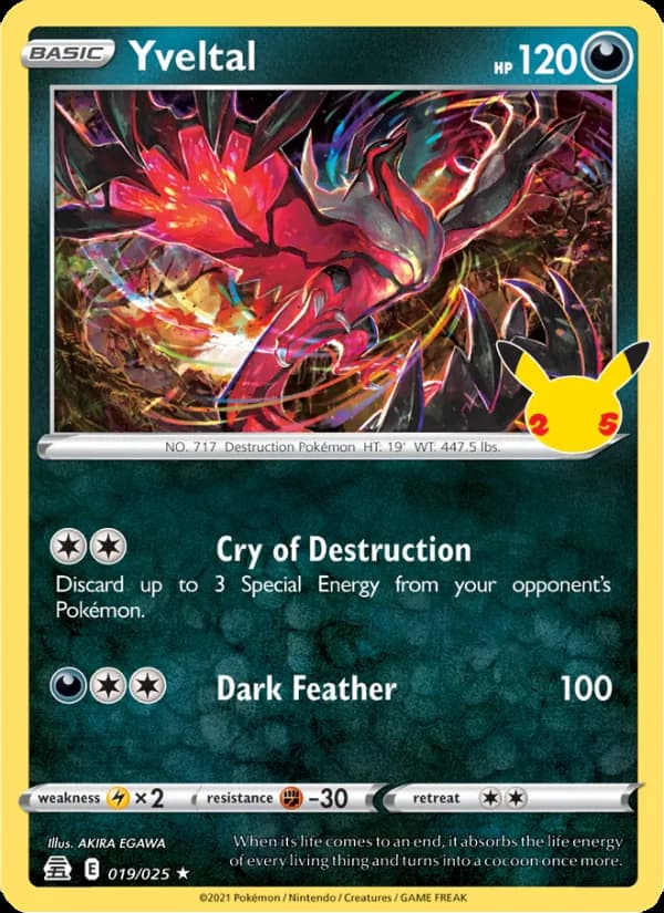 Yveltal – Celebrations 19