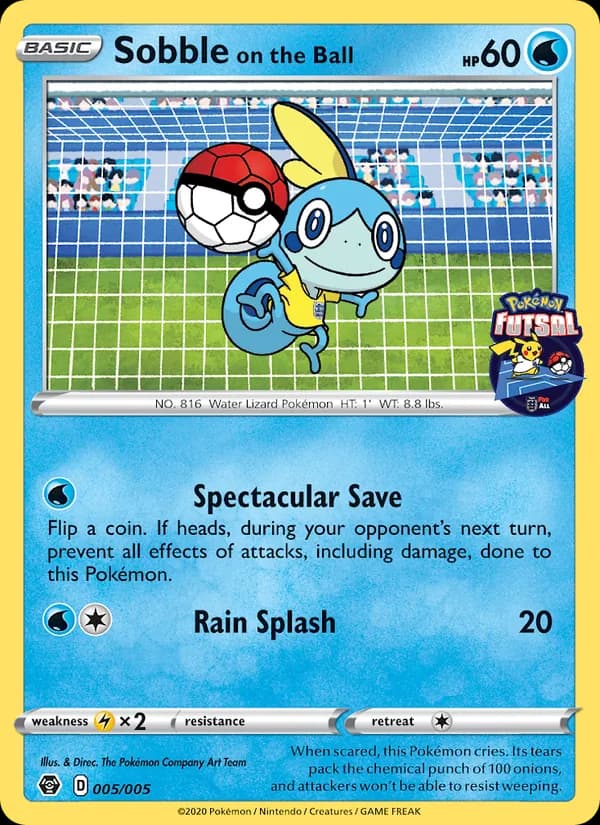 Sobble on the Ball – Pokémon Futsal 2020 5