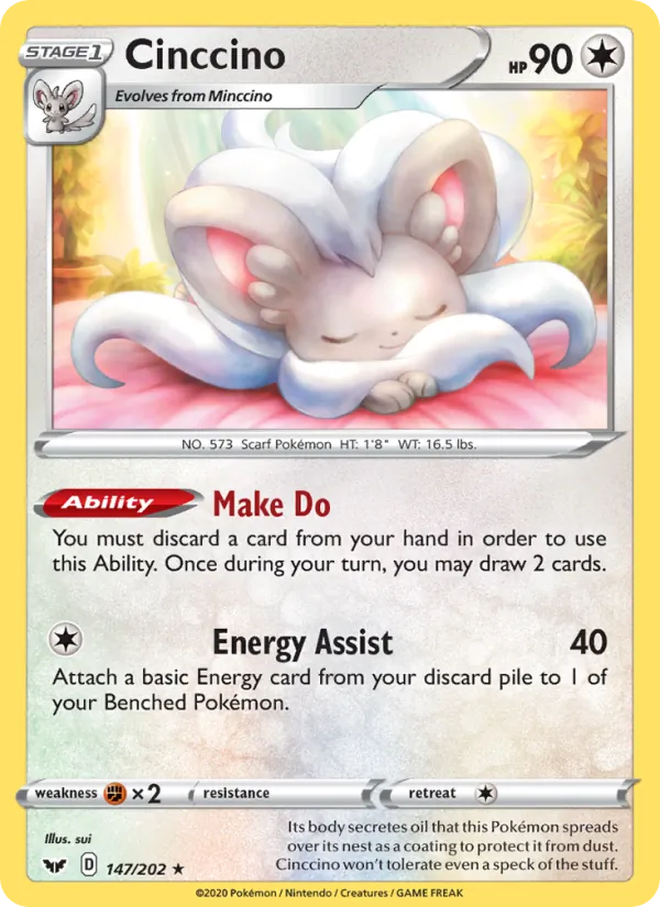 Cinccino – Sword & Shield 147