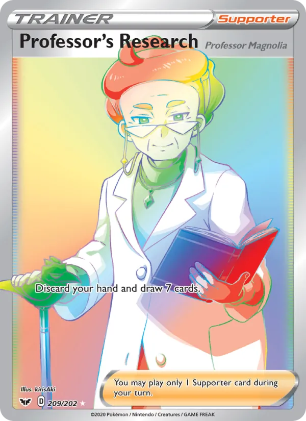 Professor's Research (Professor Magnolia) – Sword & Shield 209