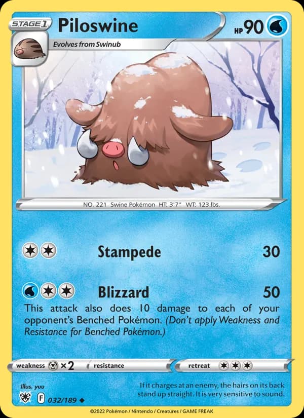 Piloswine – Astral Radiance 032