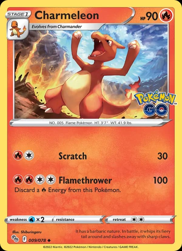 Charmeleon – Pokémon GO 009