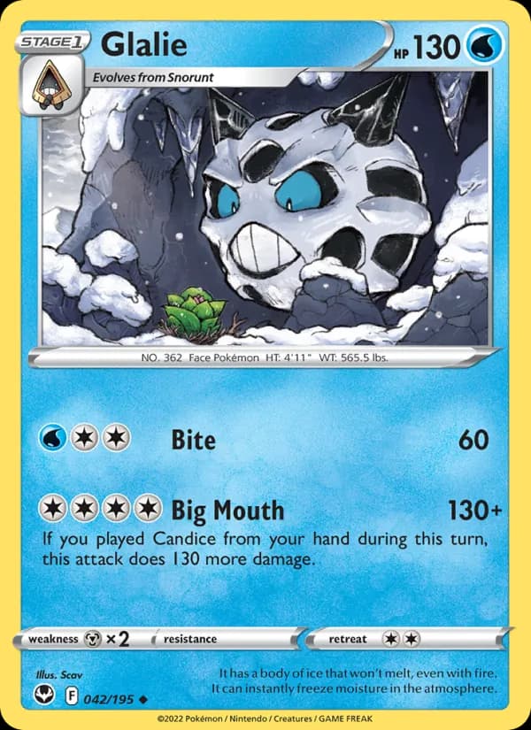 Glalie – Silver Tempest 042