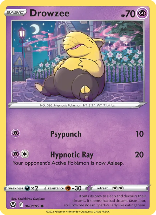Drowzee – Silver Tempest 060
