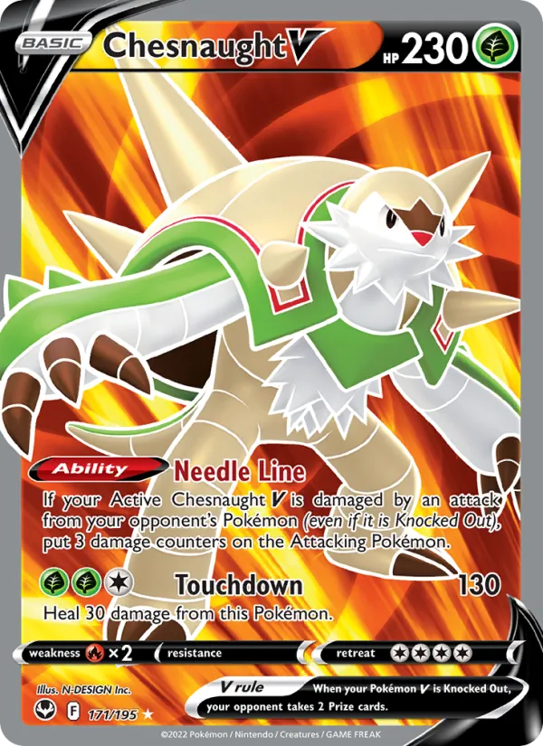 Chesnaught V – Silver Tempest 171