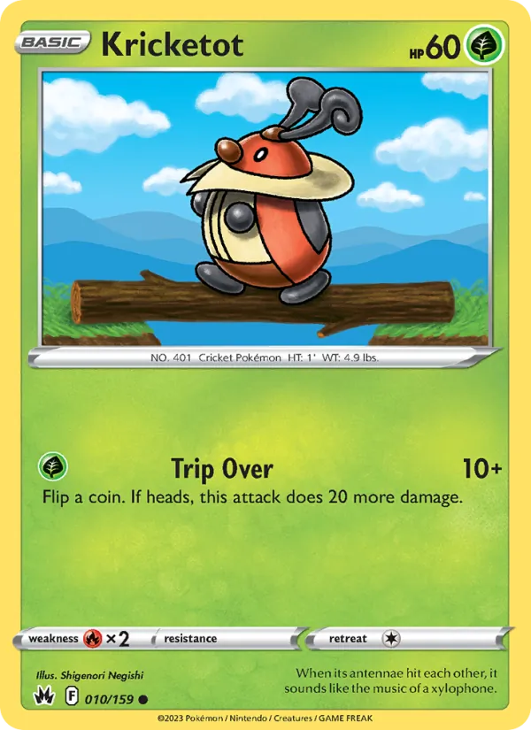 Kricketot – Crown Zenith 010