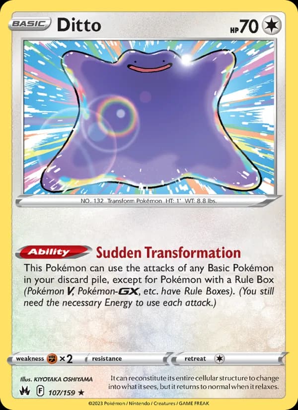 Ditto – Crown Zenith 107