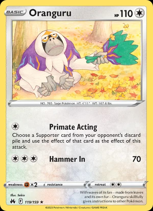 Oranguru – Crown Zenith 119