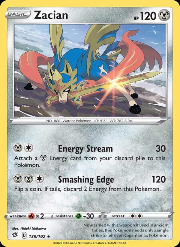 Zacian – Rebel Clash 139