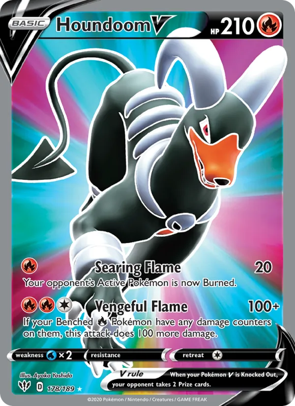 Houndoom V – Darkness Ablaze 178