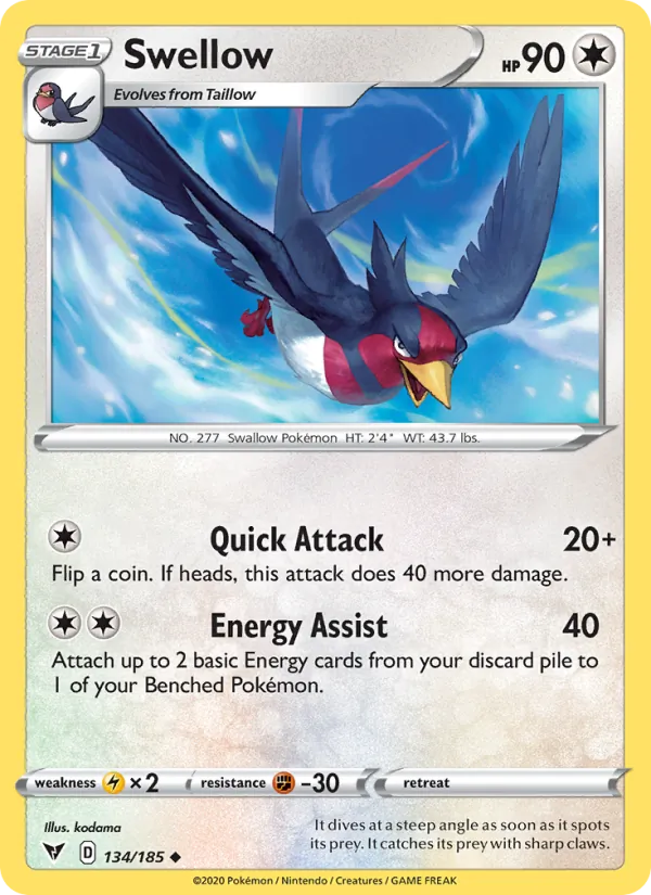 Swellow – Vivid Voltage 134