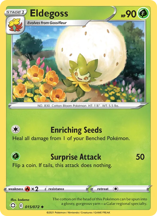 Eldegoss – Shining Fates 15